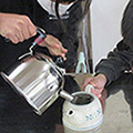 5年生 お湯をわかしてお茶を入れてみよう