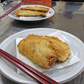 鰺の三枚おろし 鰺フライ