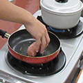 ハンバーグ 粉ふきいも